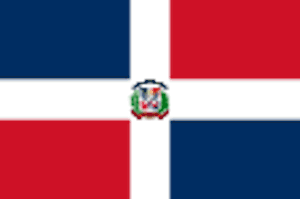SR World - Drapeau de la république dominicaine