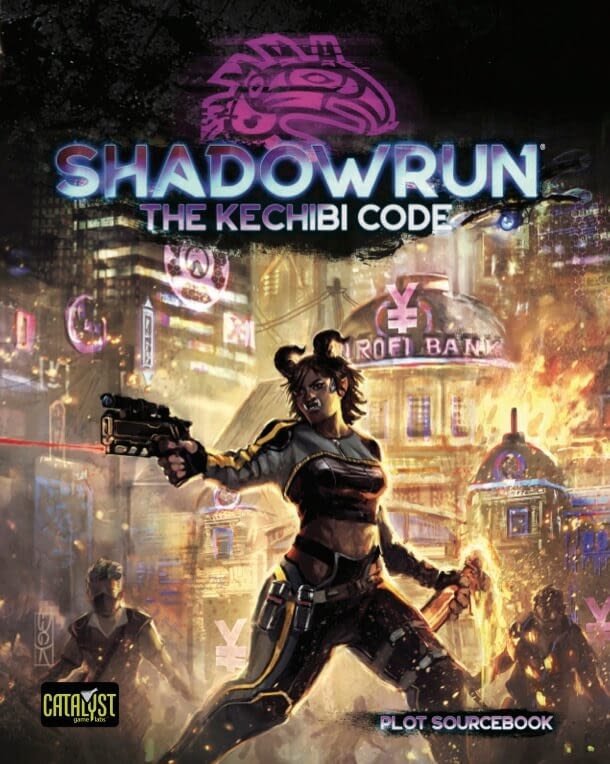 Couverture Shadowrun 6 -The Kechibi Code