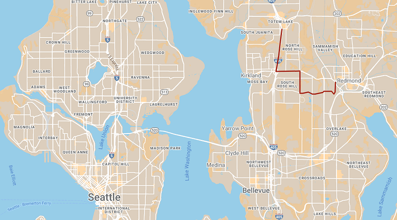 Carte de Seattle