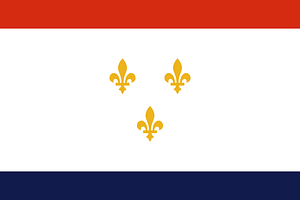 SR World drapeau de la Nouvelle Orléans