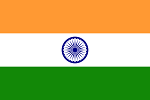 SR World drapeau de l'Inde