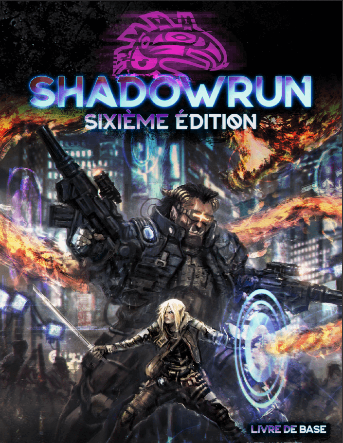 quatrième de couverture Shadowrun 6 - Livre de base