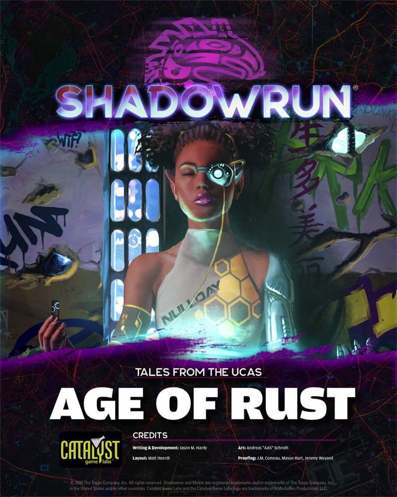 Shadowrun 6 - Tales from the UCAS - Age of Rust